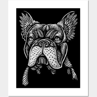 Ornamental French Bulldog Posters and Art